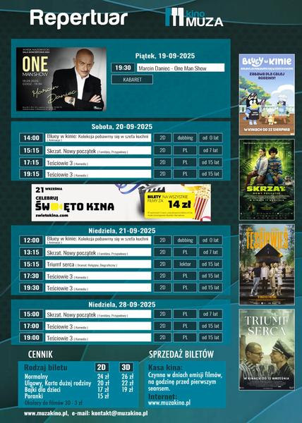 Aktualny repertuar filmowy