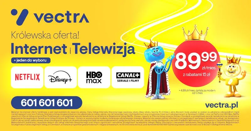 Koszty Netflix Vectra