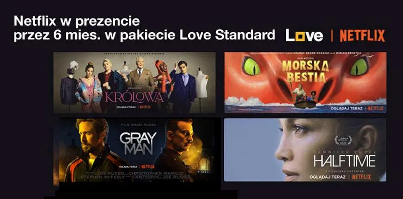 Pakiety Netflix
