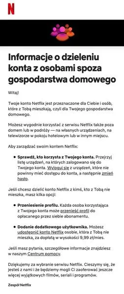 Profile na Netflix