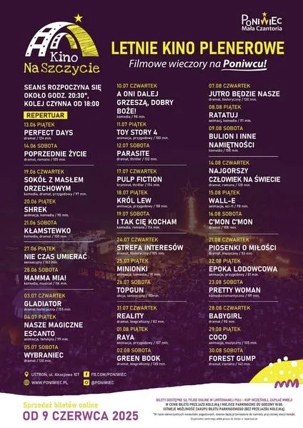 Romantyczne wieczory w plenerze