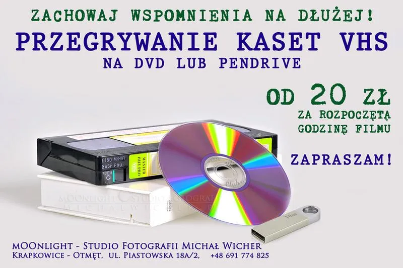 Transfer filmów na komputer