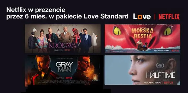 Usunięcie karty Netflix