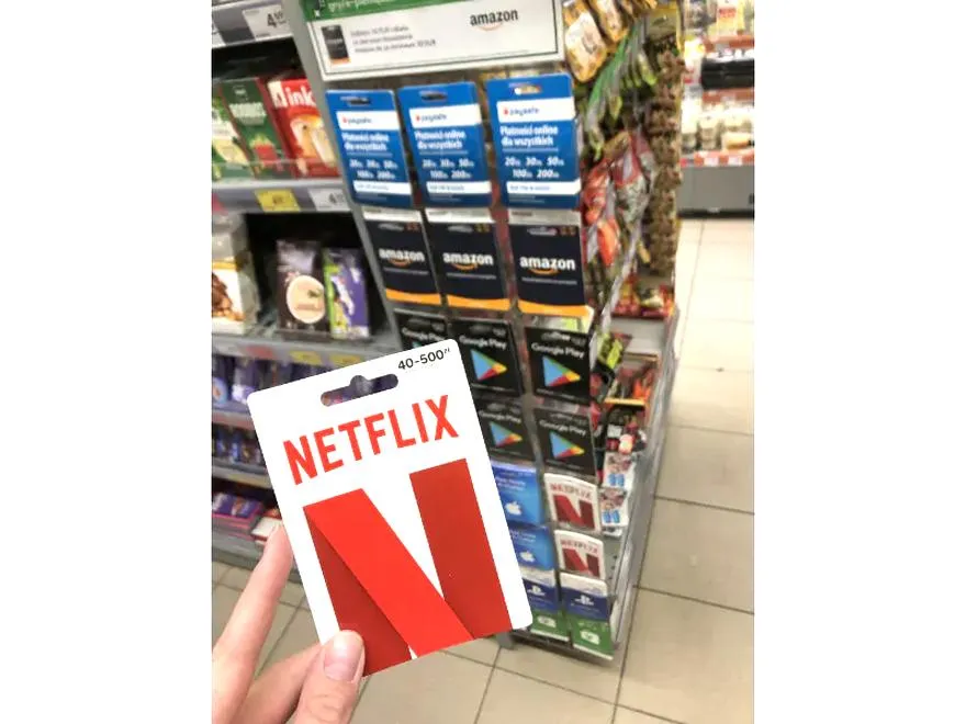 Zakup kodu Netflix
